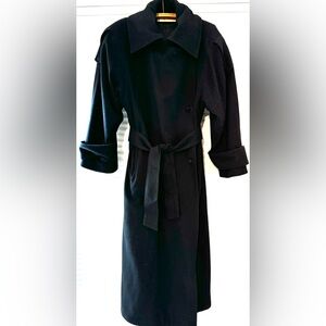 Lavantino wool maxi coat